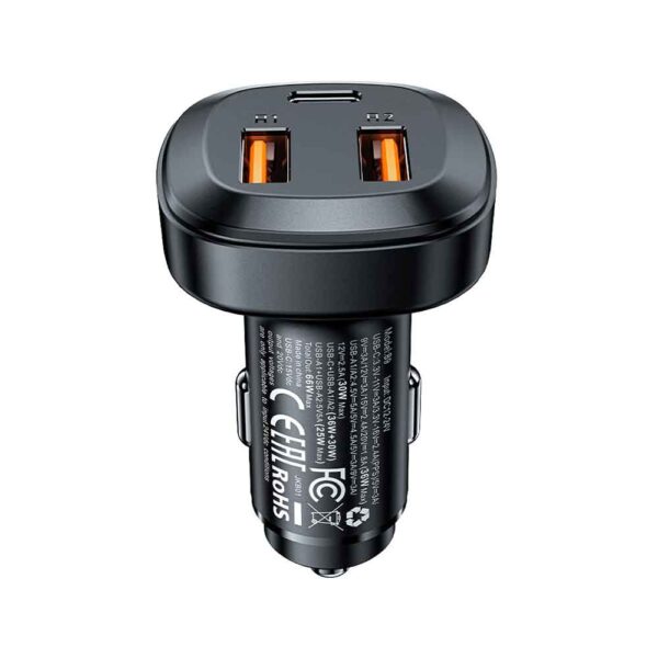 Acefast Car Charger B9 66W